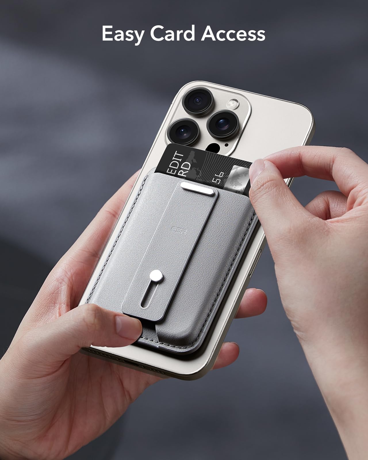 Foto 4 | Cartera Magsafe Esr Para Iphone 15/14/13/12 Con Soporte Para 5 Tarjetas G - Venta Internacional.