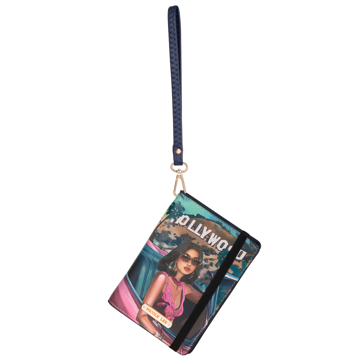 Porta Pasaporte Nicole Lee Viaje Print Hollywood Dr
