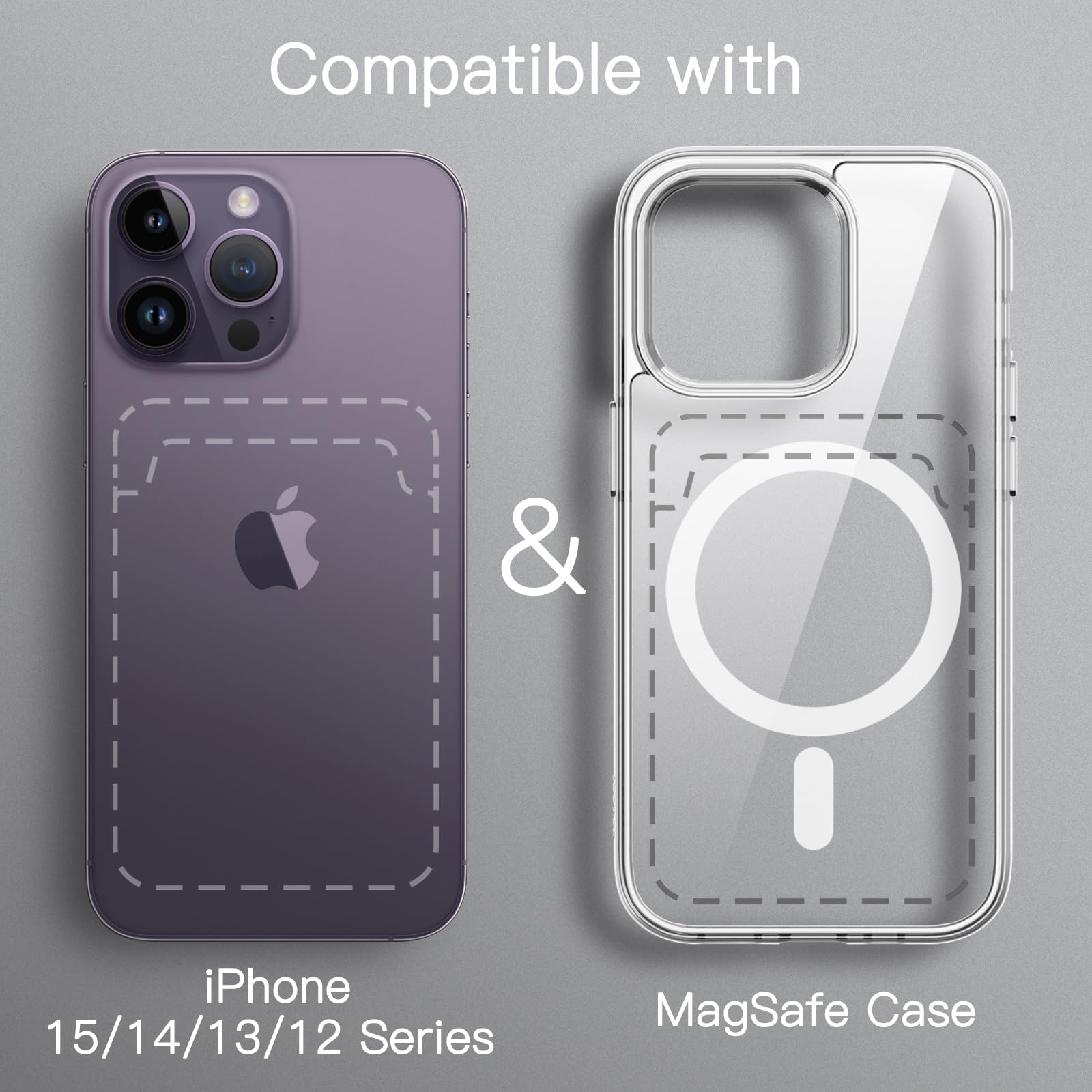 Foto 2 | Cartera Magnética Jetech Compatible Con Magsafe Para Iphone 15/14/13/12 - Venta Internacional.