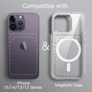 Foto 2 | Cartera Magnética Jetech Compatible Con Magsafe Para Iphone 15/14/13/12 - Venta Internacional.
