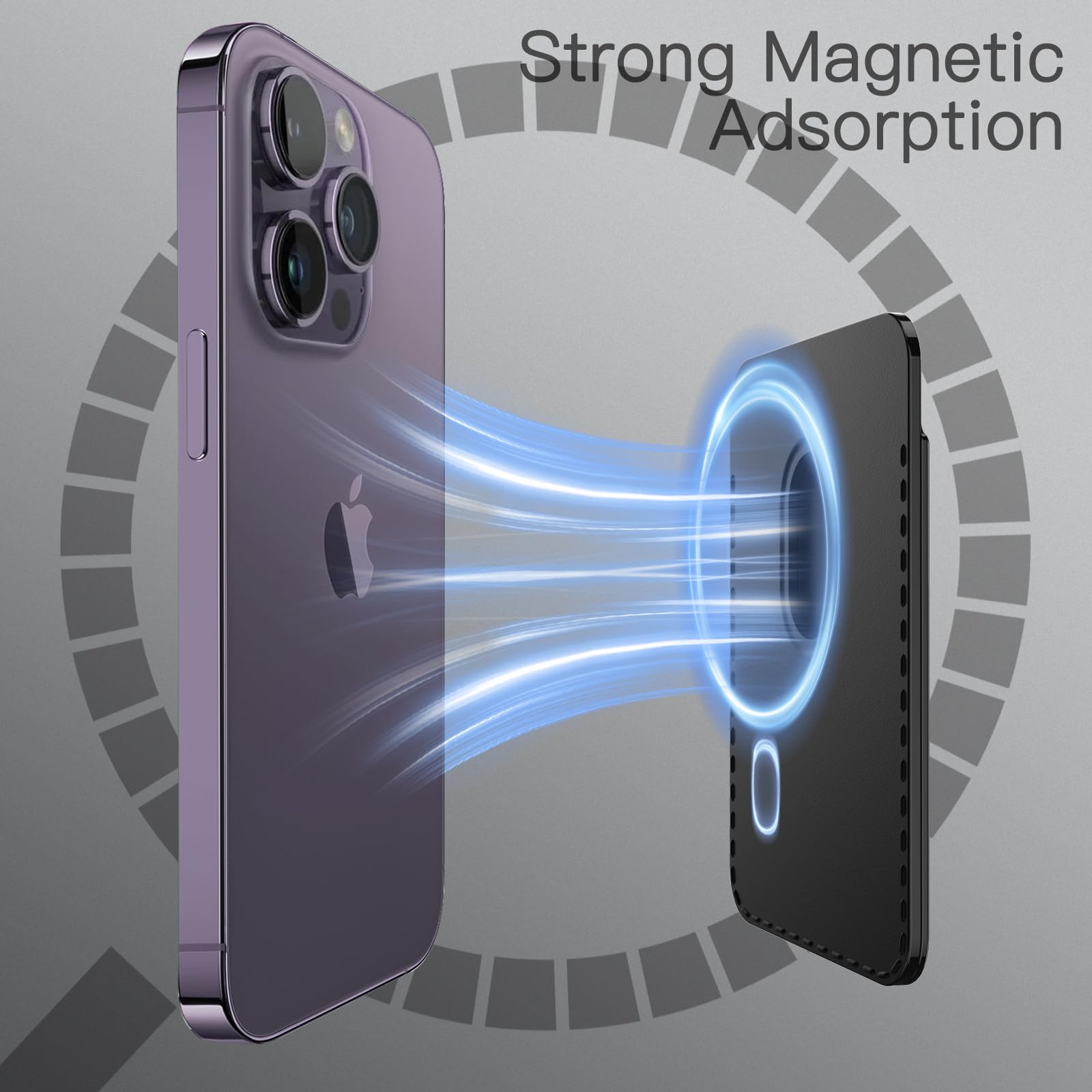 Foto 4 pulgar | Cartera Magnética Jetech Compatible Con Magsafe Para Iphone 15/14/13/12 - Venta Internacional.