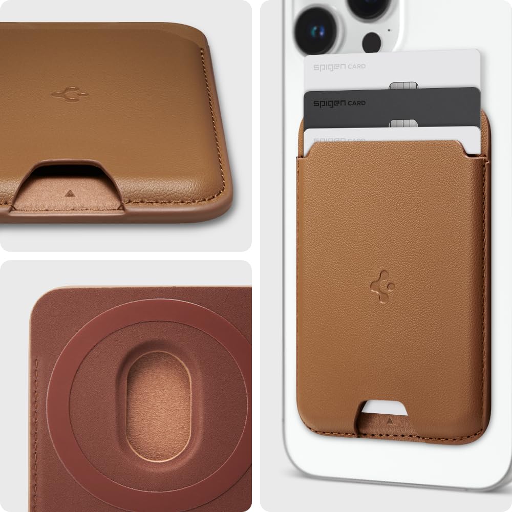 Foto 4 pulgar | Tarjetero Magnético Spigen Magfit Para Iphone Con 3 Tarjetas - Venta Internacional.