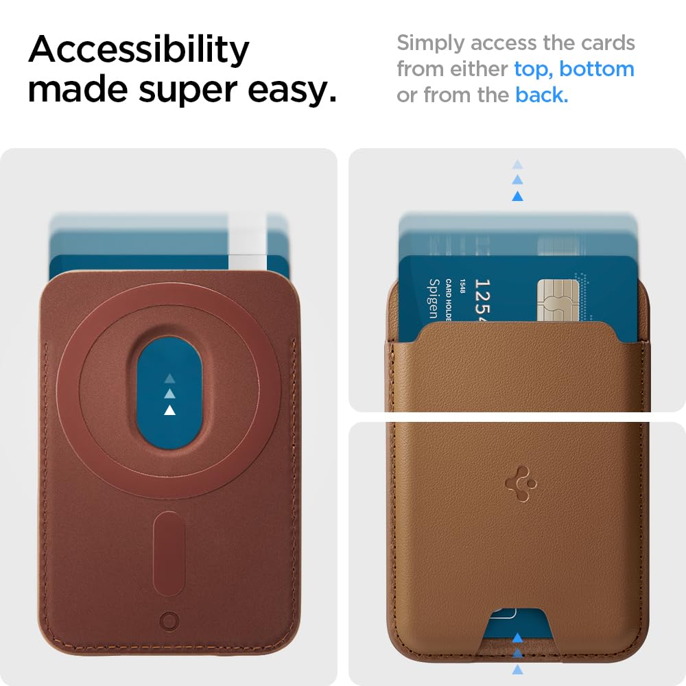 Foto 8 pulgar | Tarjetero Magnético Spigen Magfit Para Iphone Con 3 Tarjetas - Venta Internacional.