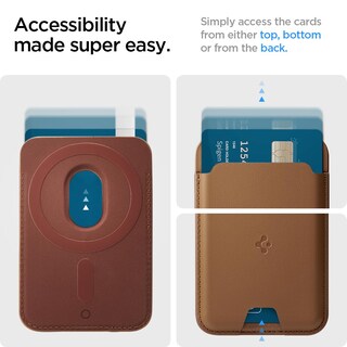 Foto 7 | Tarjetero Magnético Spigen Magfit Para Iphone Con 3 Tarjetas - Venta Internacional.