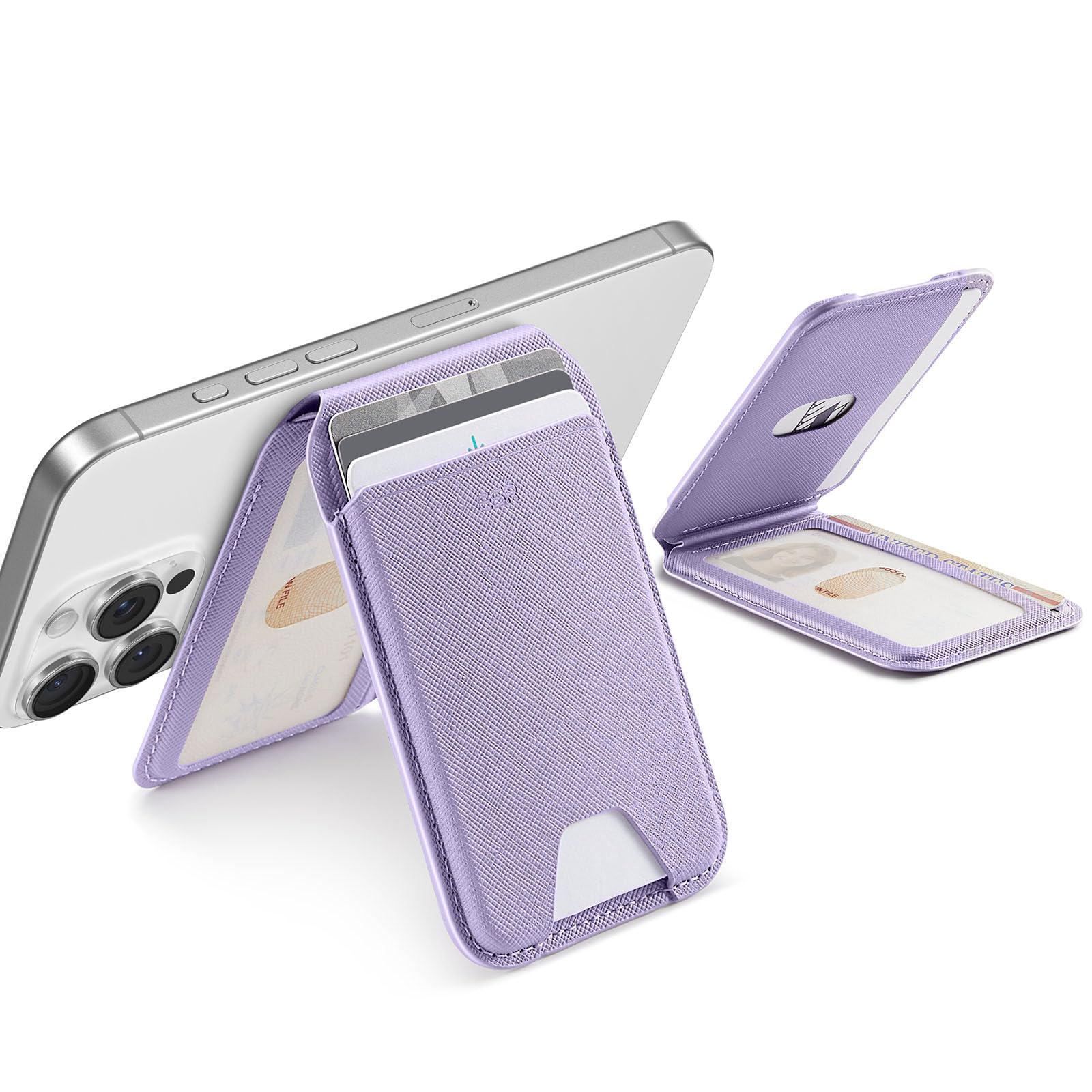 Foto 2 pulgar | Tarjetero Magsafe Wallet Esr Aura 5 Con Soporte Ajustable - Venta Internacional.