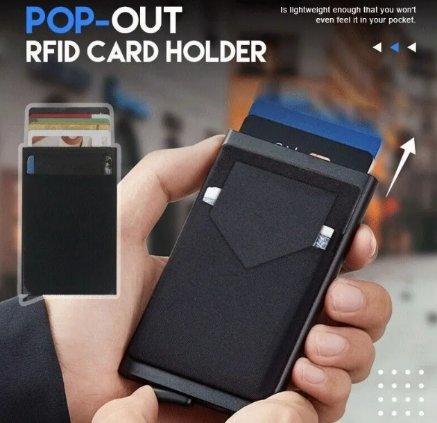 Foto 5 pulgar | Tarjetero Premium Xtellar Con Bloqueo Rfid Y Compartimiento Multifuncional