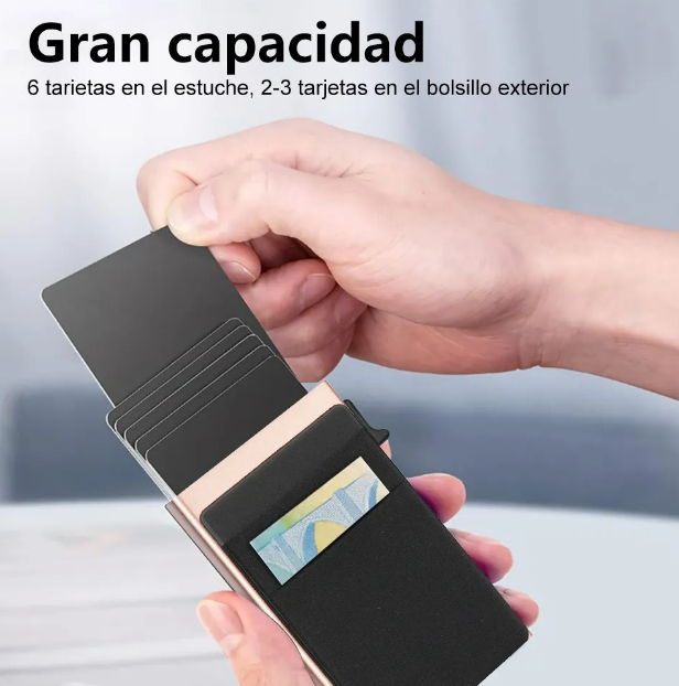 Foto 4 pulgar | Tarjetero Xtellar Pop Out: Cartera Elegante, Segura Y Multifuncional