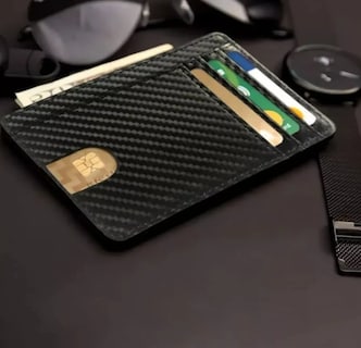 Foto 2 | Tarjetero De Lujo Xtellar, Billetera Compacta Con Tecnología Rfid