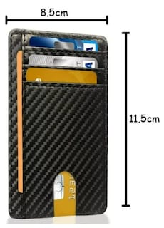 Foto 3 | Tarjetero De Lujo Xtellar, Billetera Compacta Con Tecnología Rfid