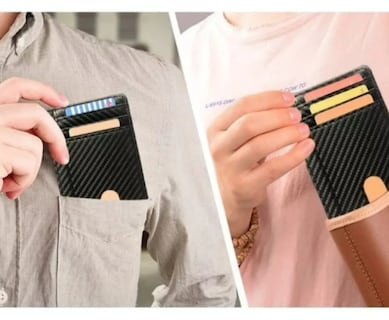 Foto 4 | Tarjetero De Lujo Xtellar, Billetera Compacta Con Tecnología Rfid