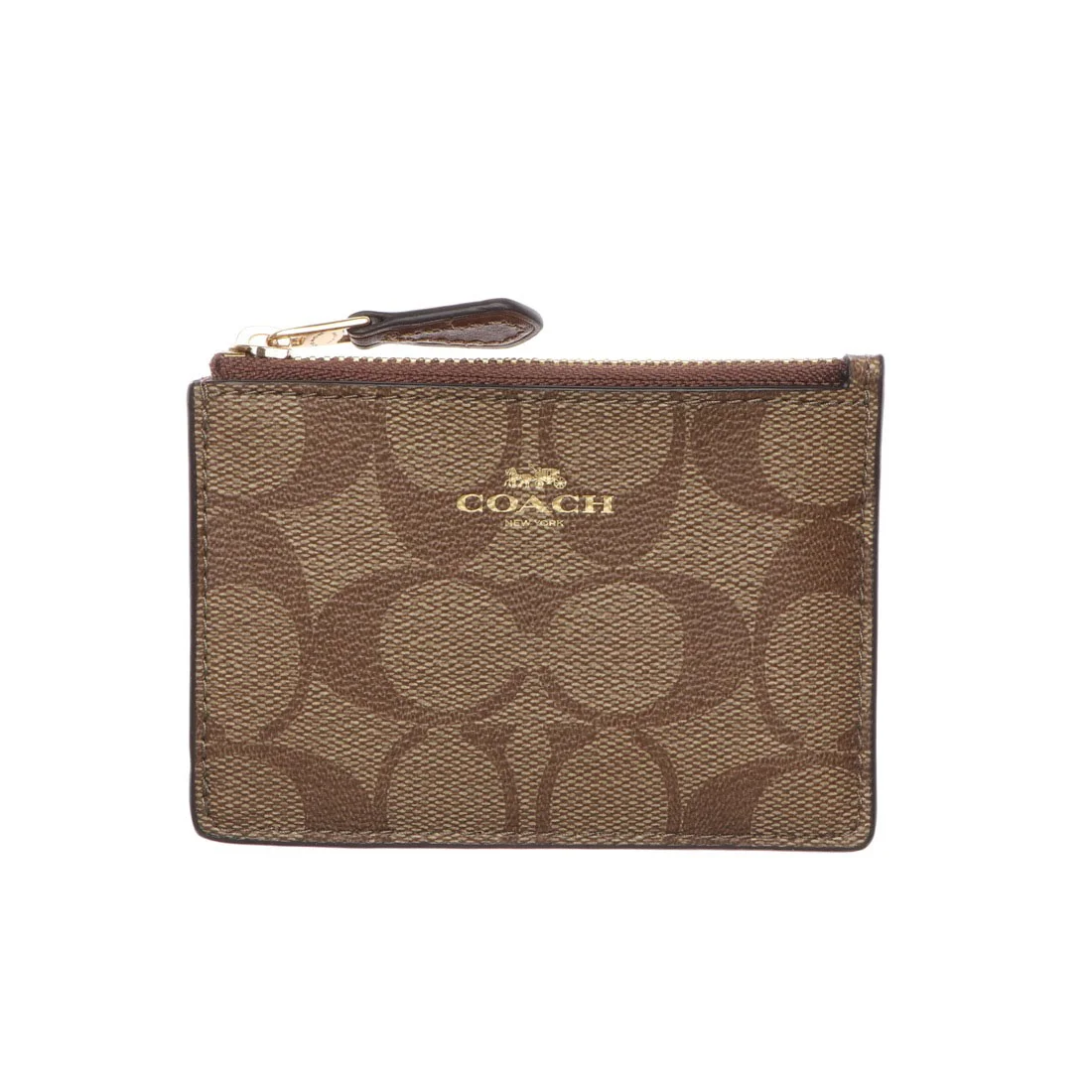 Foto 1 | Mini Id Case Coach F16107 Miel