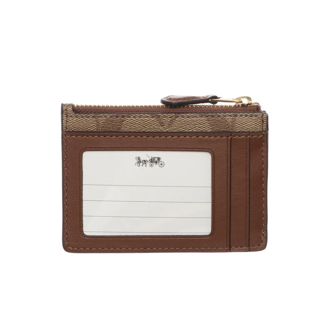 Foto 2 | Mini Id Case Coach F16107 Miel