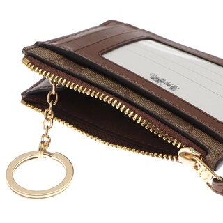 Foto 3 | Mini Id Case Coach F16107 Miel