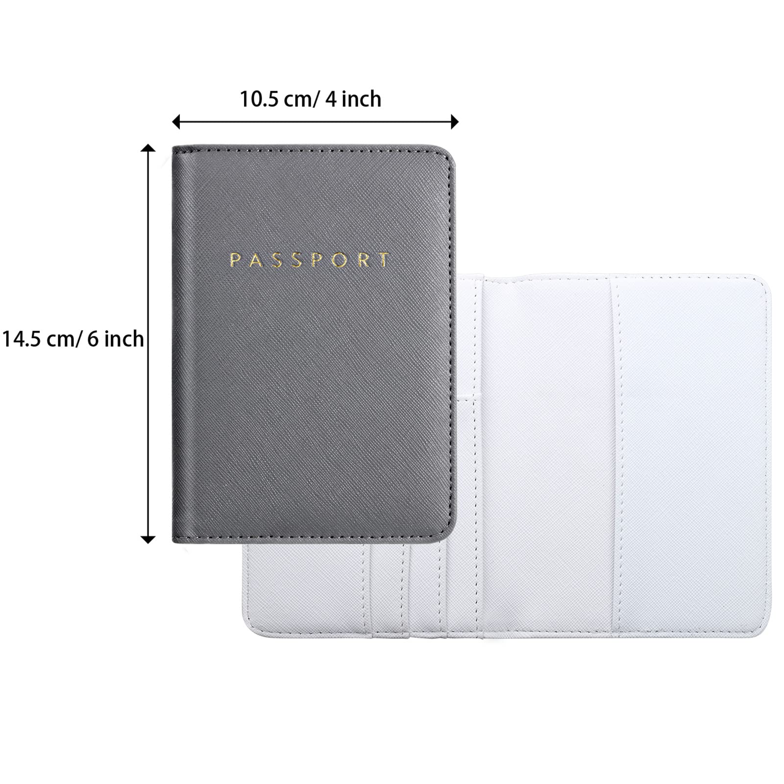 Foto 2 | Juego De Fundas Para Pasaportes Y Etiquetas De Equipaje Weewooday (2 Piezas) - Venta Internacional.