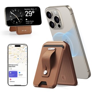 Foto 1 | Cartera Magsafe Esr Magnetic Geo Con Pantalla Completa Find My Brown Para Iphone - Venta Internacional.