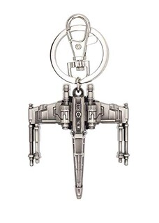 Foto 1 | Llavero de Peltre X-wing de Star Wars - Multicolor