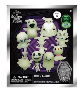 Foto 1 | Clip de Espuma 3d con Monograma Nightmare Before Christmas Series 8 - Venta Internacional