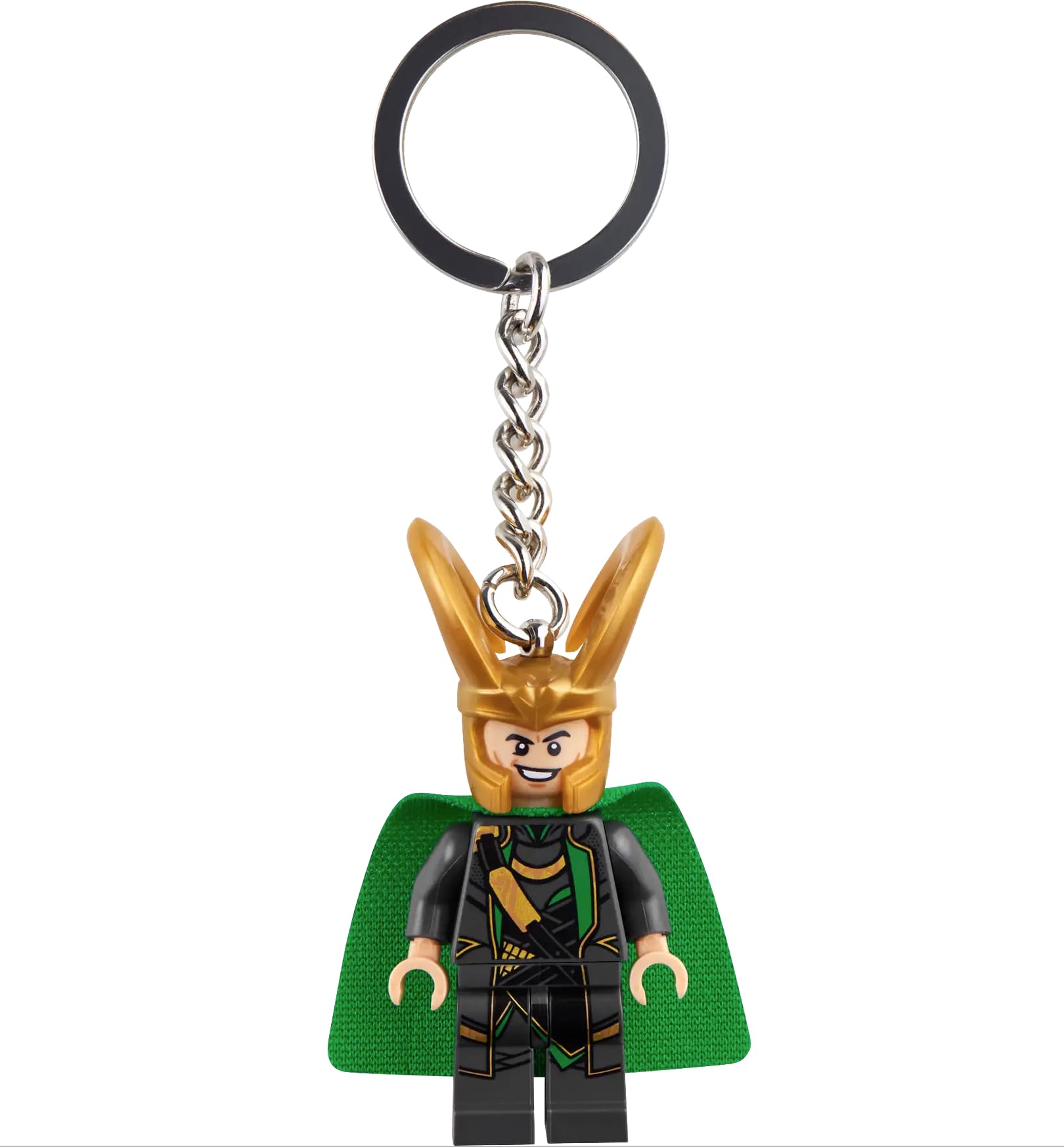 Foto 2 pulgar | Llavero Lego Marvel Loki Con Minifigura Posable De Más De 6 Años - Venta Internacional.