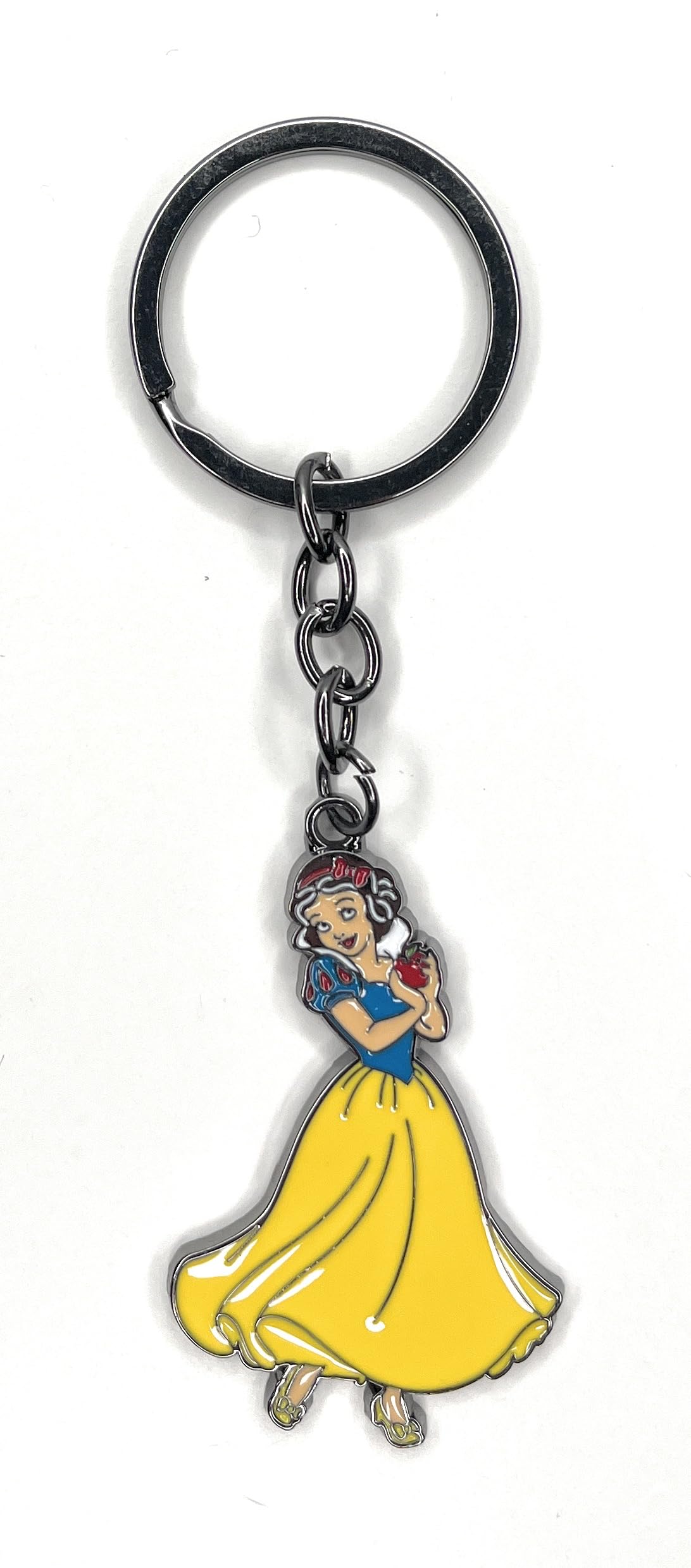 Foto 3 pulgar | Llavero Disney Princess Blancanieves De Metal - Venta Internacional.