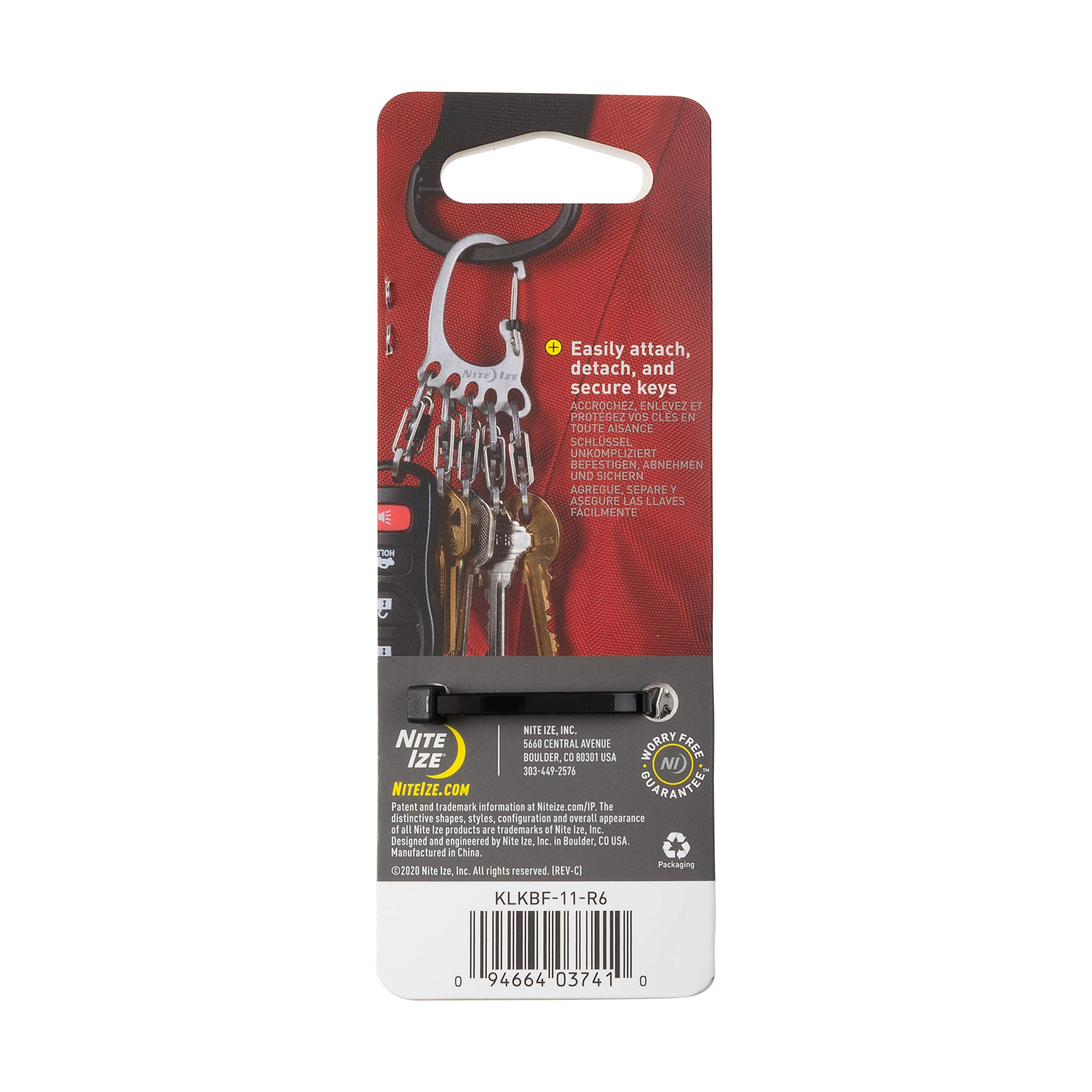Foto 8 pulgar | Llavero Nite Ize Bigfoot Locker De Acero Inoxidable - Venta Internacional.