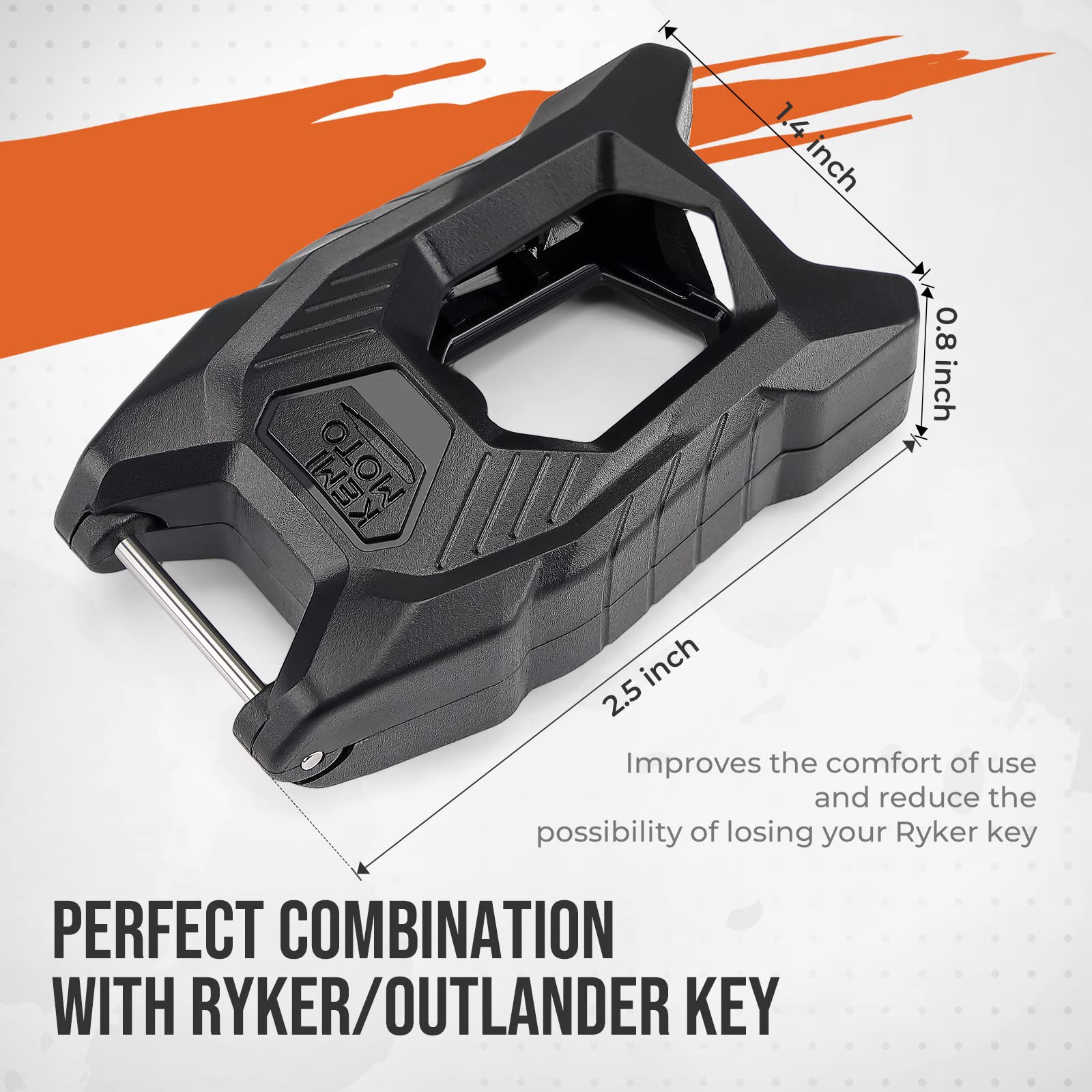 Foto 5 pulgar | Llavero Kemimoto Compatible Con Can-am Ryker, Maverick - Venta Internacional.