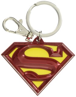 Foto 1 | Llavero Con Logo De Superman De Colores Dc, Rojo Peltre - Venta Internacional.