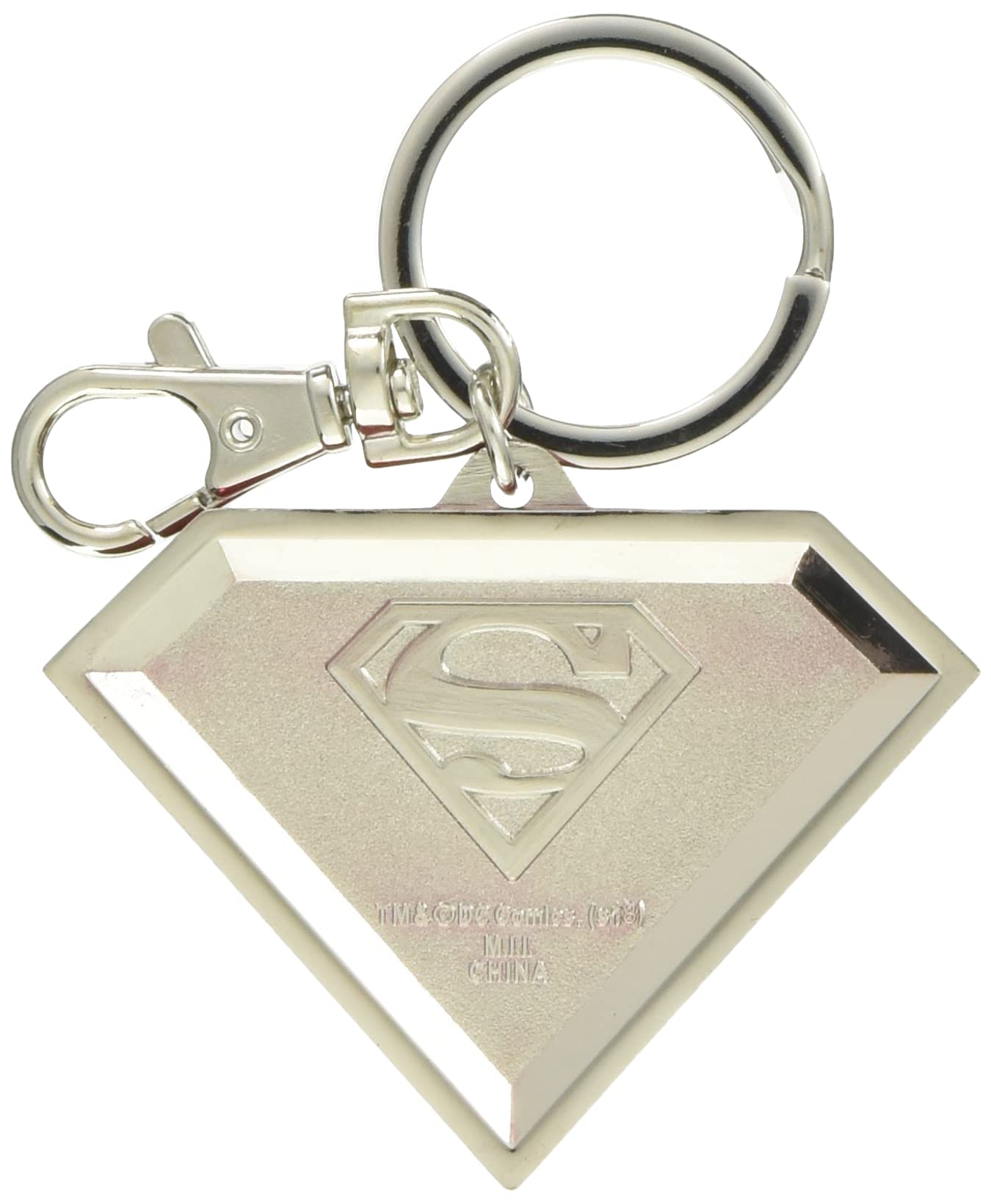 Foto 3 pulgar | Llavero Con Logo De Superman De Colores Dc, Rojo Peltre - Venta Internacional.