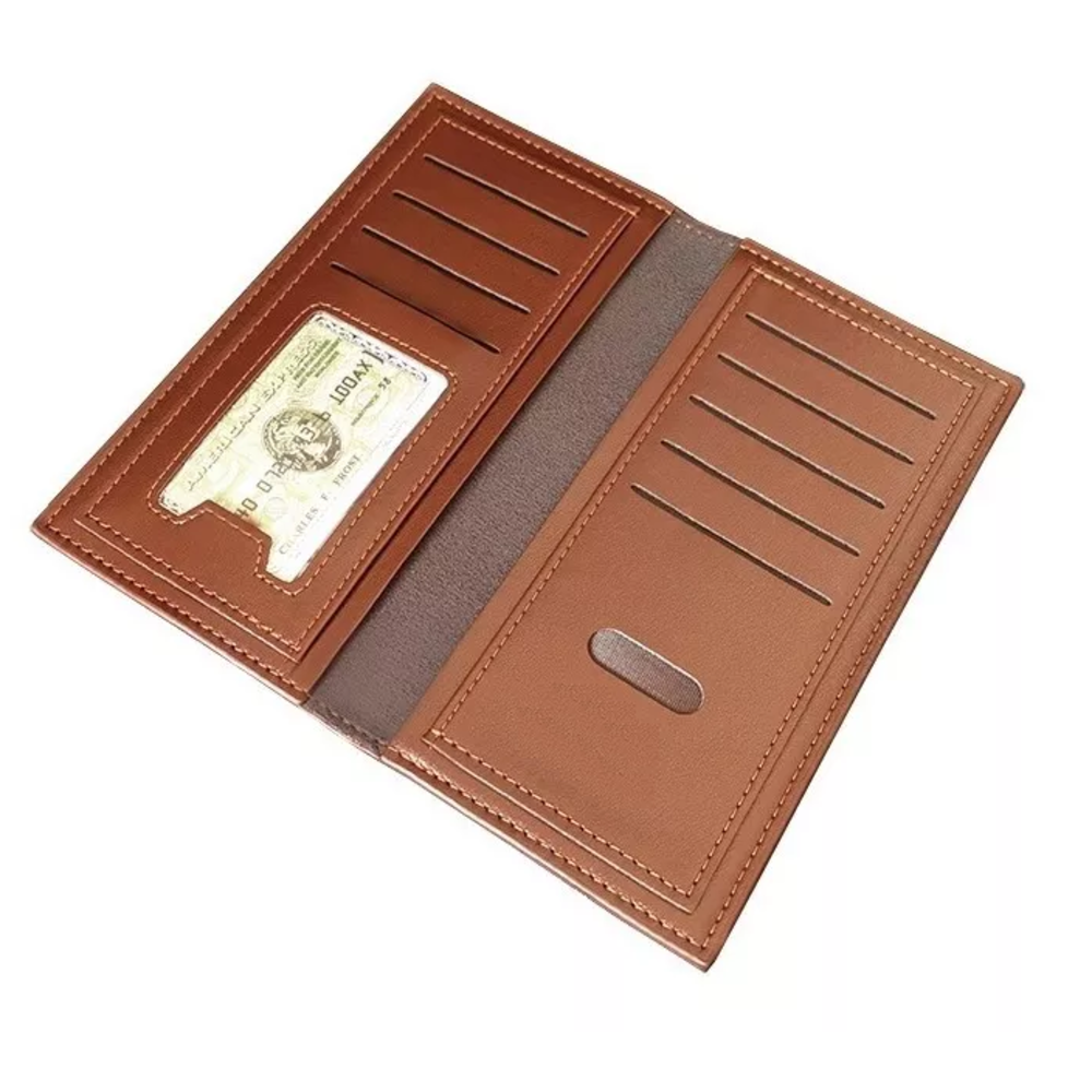 Foto 3 pulgar | Cartera Plegable Malubero De Negocios Para Hombre color Marrón