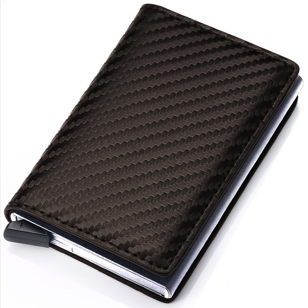 Foto 2 pulgar | Cartera de Hombre Shendy Vendy 239 color Marrón con Tarjetero de Aluminio Protección Rfid