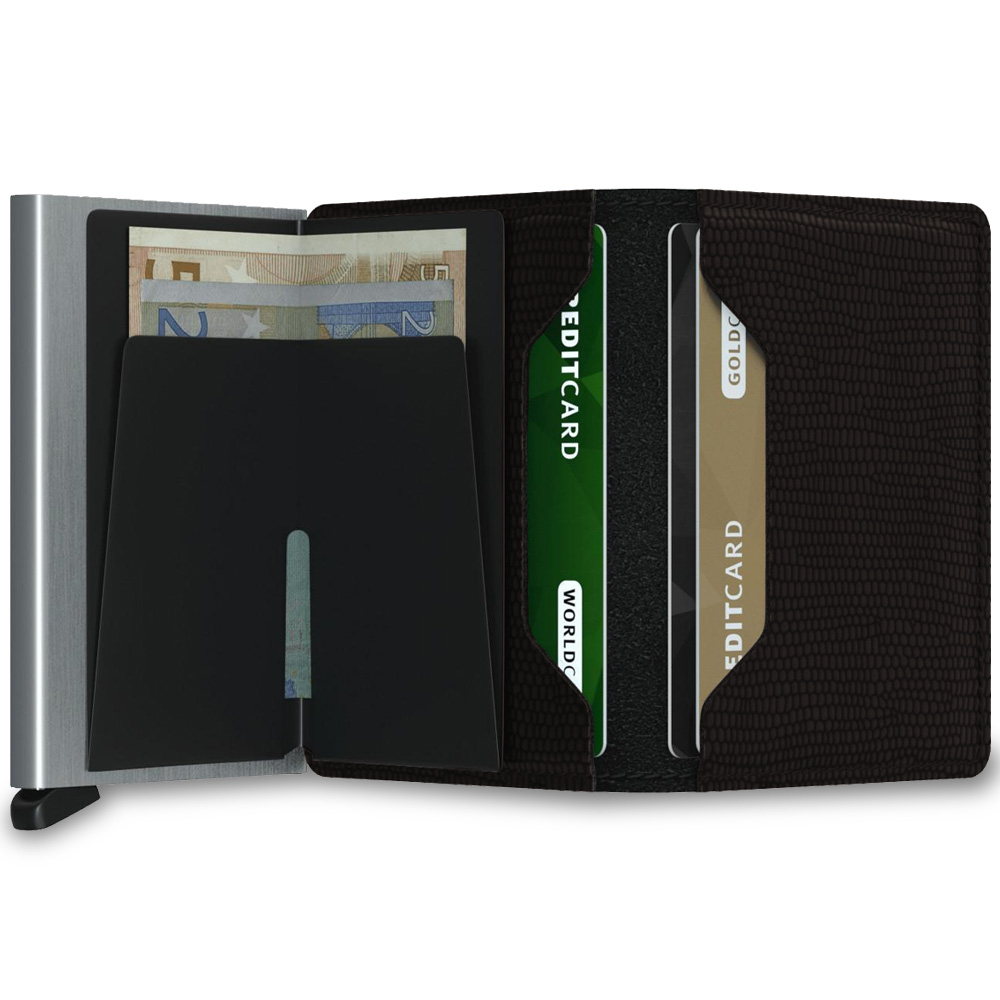 Foto 4 pulgar | Cartera de Hombre Shendy Vendy 239 color Marrón con Tarjetero de Aluminio Protección Rfid