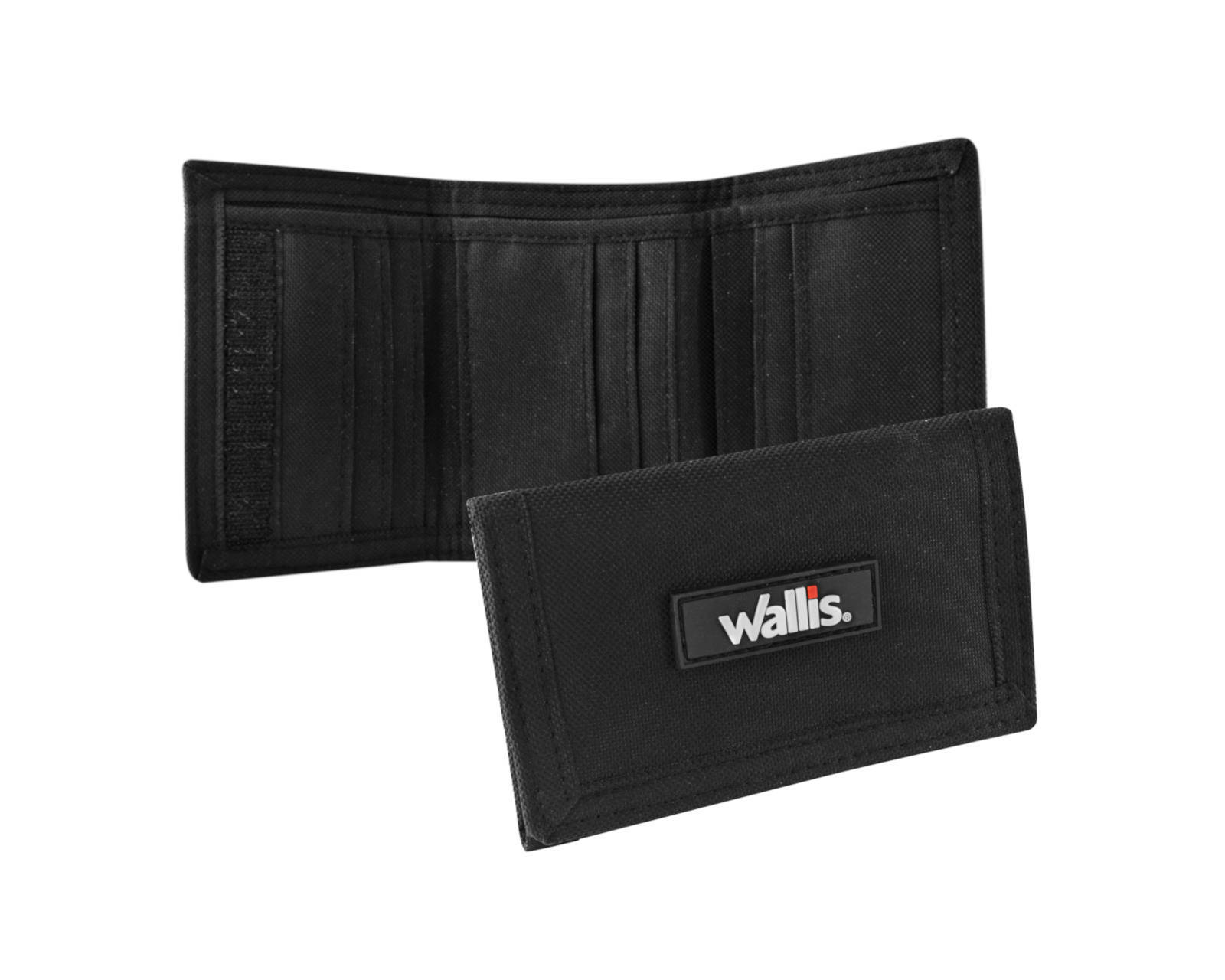 Foto 2 pulgar | Cartera Unisex Wallis color Negro con Varios Compartimientos