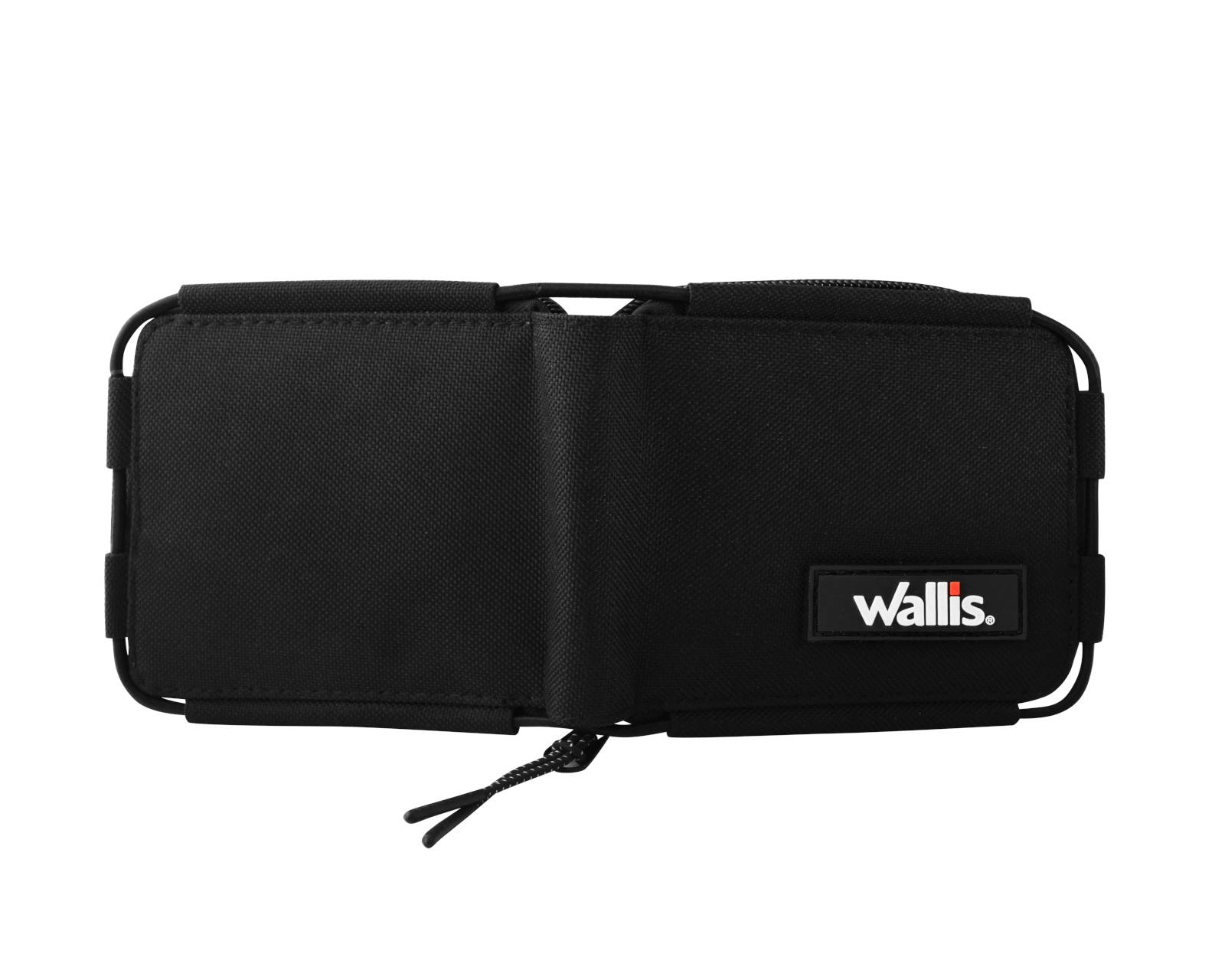 Foto 5 | Billetera Wallis color Negro con Doble Compartimiento para Billetes