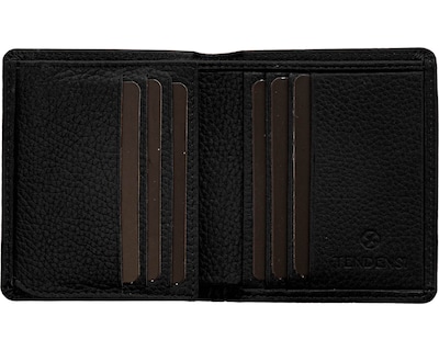 Foto 2 | Cartera De Piel Tendensi Para Caballero Color Negro Toledo-gl-blk