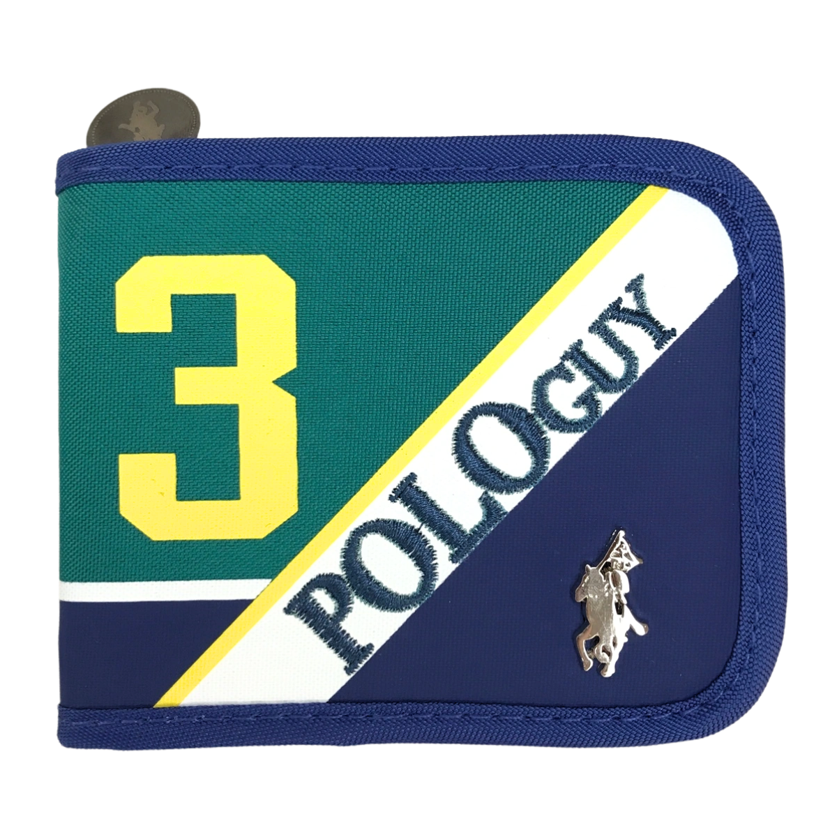 Cartera de Cierre Polo Guy Verde para Caballero