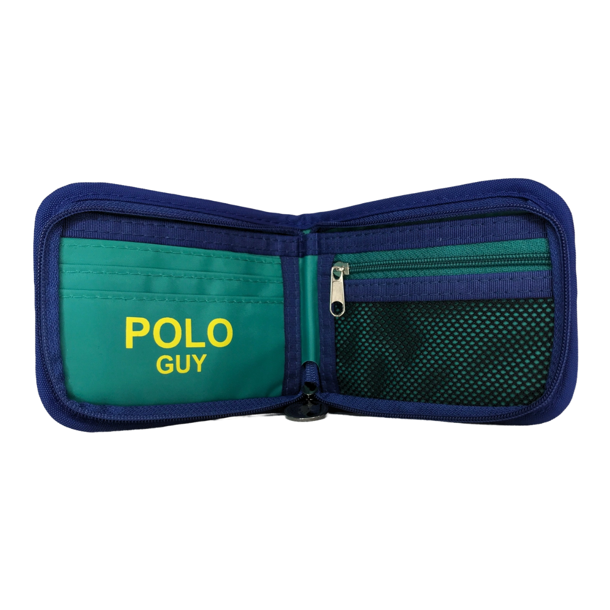 Foto 4 pulgar | Cartera de Cierre Polo Guy Verde para Caballero