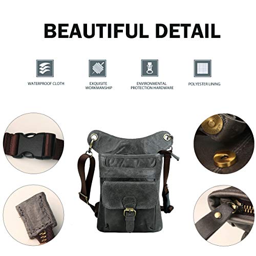 Foto 4 | Venta Internacional - Bolsa Piernera de Piel para Hombre
