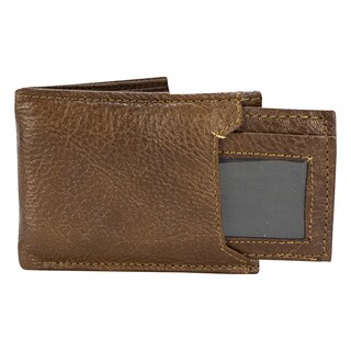 Foto 2 | Cartera para Caballero Nueva Imagen Café Piel