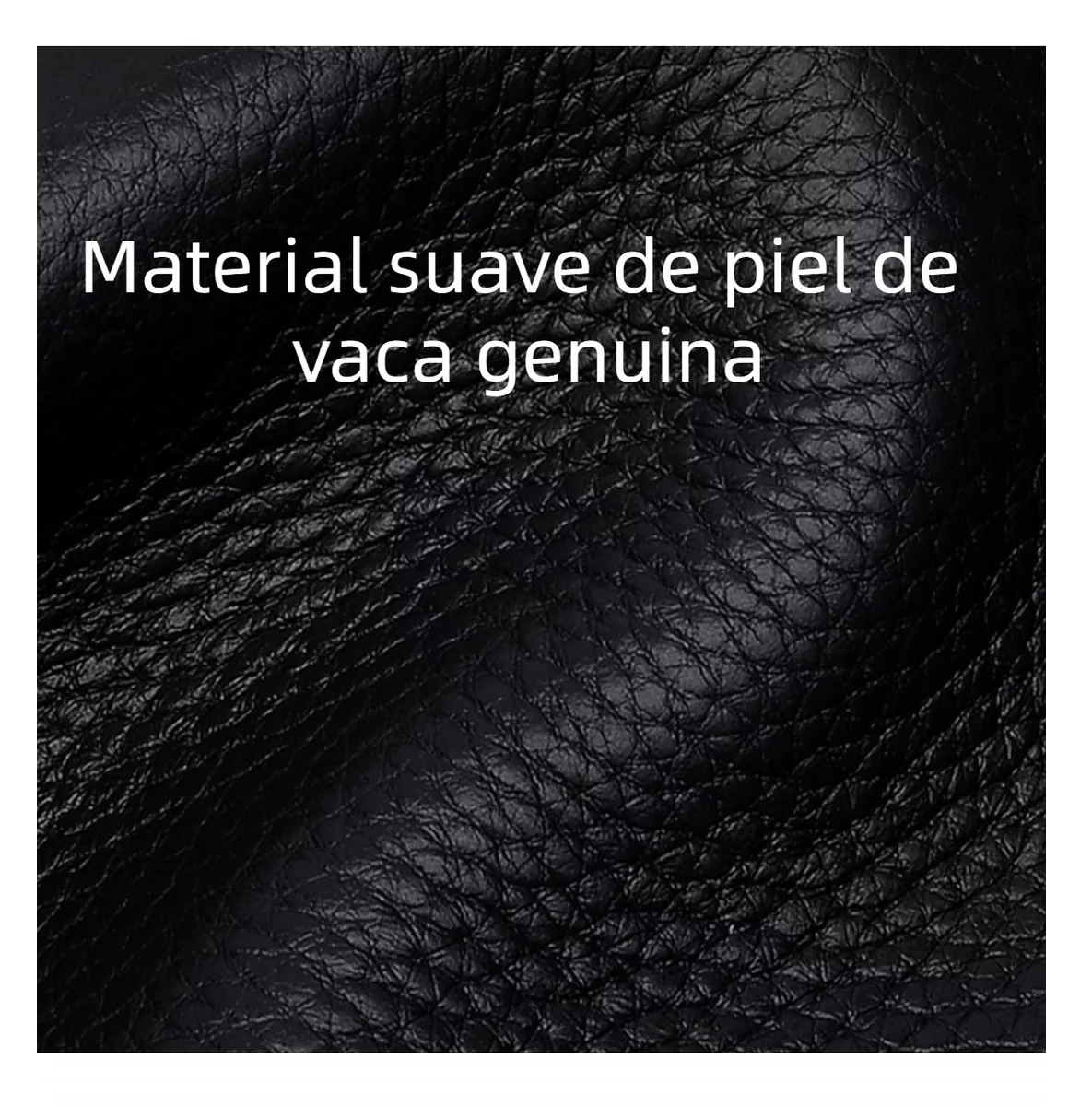 Foto 5 pulgar | Cartera Caballero Piel Genuina Protección Rfid, Negro