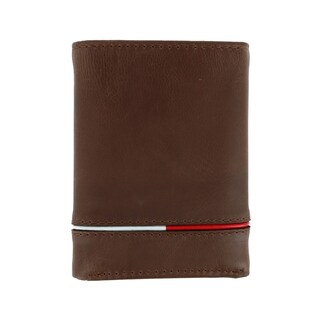 Foto 2 | Venta Internacional - Cartera Tommy Hilfiger Leif de Piel Tríptica Rfid para Hombre