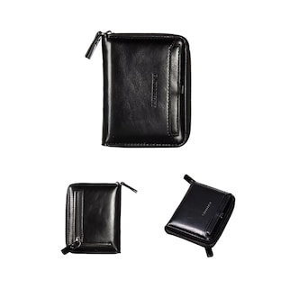 Foto 3 | Cartera Tarjetas Billetera De Lujo Para Hombre, Negro