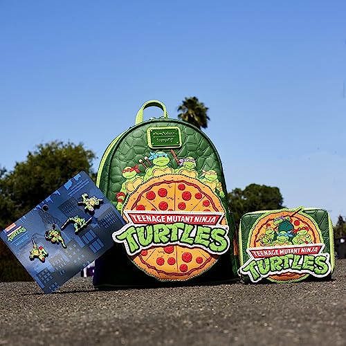 Foto 9 pulgar | Venta Internacional - Monedero Loungefly Teenage Mutant Ninja Turtles Amazon Excl