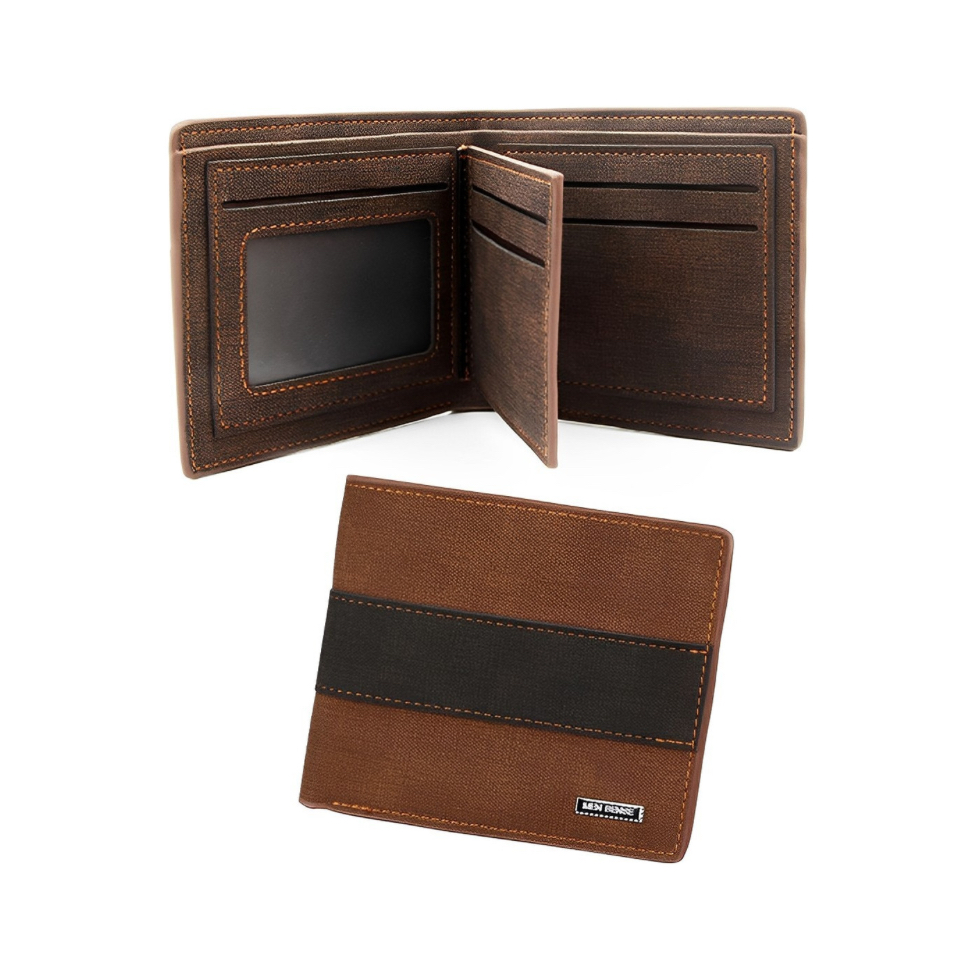 Monedero Para Hombre Marron