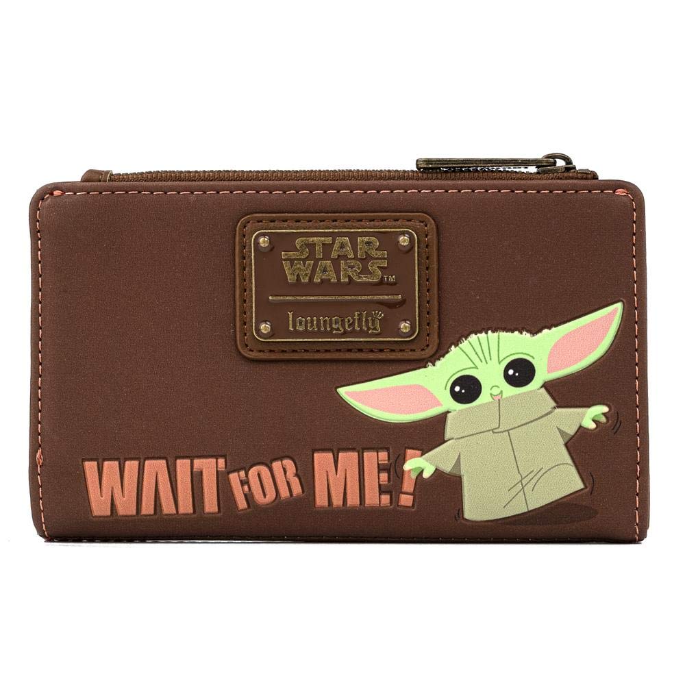 Foto 5 pulgar | Monedero Loungefly Star Wars The Mandalorian Baby Yoda - Venta Internacional