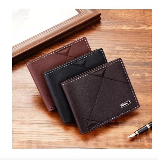 Foto 2 | Cartera Para Hombre Caballero, Marron Oscuro