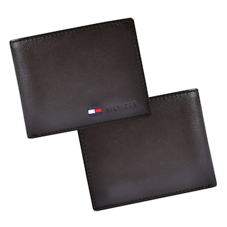 Foto 3 | Cartera Tommy Hilfiger Plegable de Cuero para Hombre - Venta Internacional