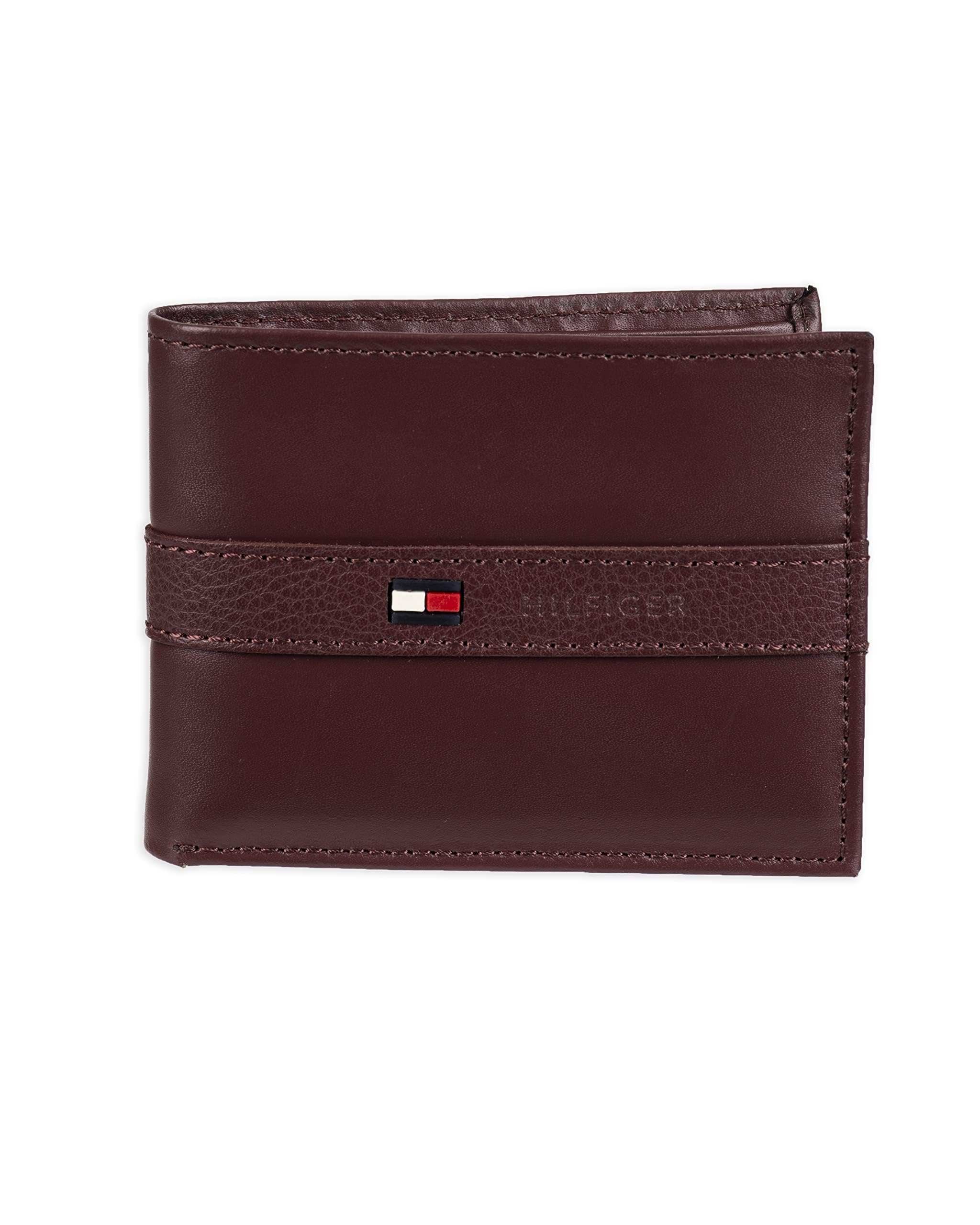 Billetera Tommy Hilfiger Plegable de Piel Para Hombre - Venta Internacional