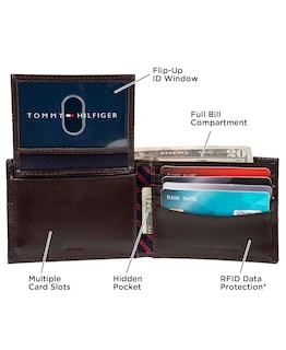 Foto 6 | Billetera Tommy Hilfiger de Piel para Hombre - Venta Internacional