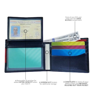 Foto 4 | Cartera Tommy Hilfiger de Piel para Hombre - Venta Internacional