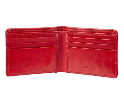 Foto 5 | Cartera Guess de Piel para Hombre color Carbón/Rojo - Venta Internacional