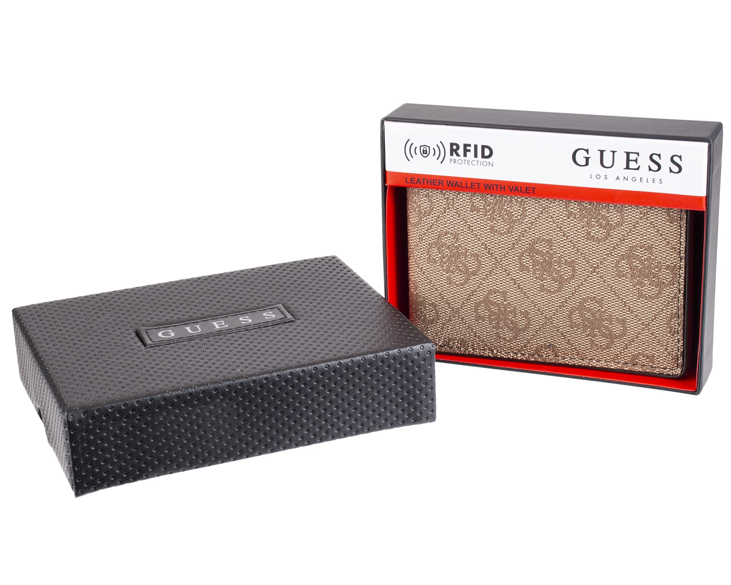 Foto 4 pulgar | Billetera Guess Marrón para Hombre - Venta Internacional